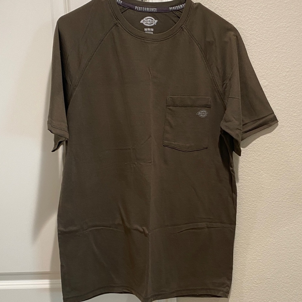 Dickies Men's Dark Brown Short Sleeve Tee